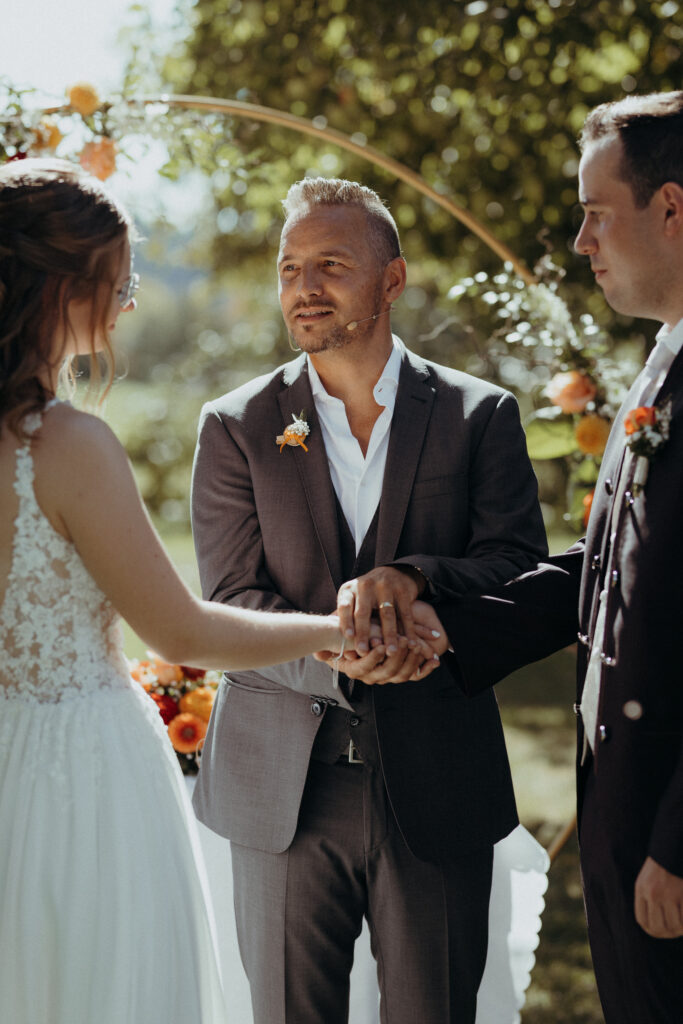 Martin als Hochzeitsredner