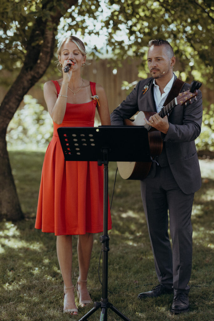 Musikalische Begleitung einer freien Trauung